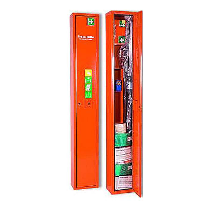 First Aid Cabinet - "SAFE" - For Stretcher 1 x Foldable - Acc. DIN 13157