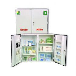 First Aid Cabinet - "ATHEN" - Industry Norm - Filled - Filling Acc. To  DIN 1316