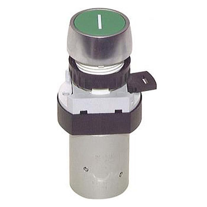 5/2-Way-Button Valve M5 For Control Panel Ø22,5 mm - Push Button - 23 N