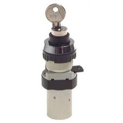 5/2-Way-Button Valve M5 For Control Panel Ø30,5 mm - Key-Button - 25 N