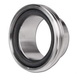 Threaded weld-on coupling - male piece - stainless steel