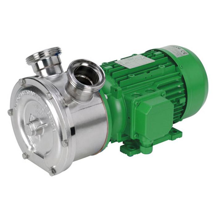 Pompe centrifuge à canal latéral en acier inoxydable - max. 400 V - max. 230 l/min - moteur à courant alternatif/tournant ou à courant continu