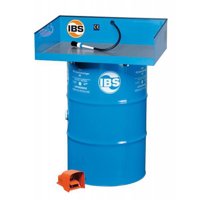 IBS Parts Cleaning Device Type KP 200 liter drum bearing capacity 80 kg