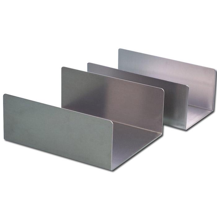 Stöd "Flachmann" - aluminium - för behållare