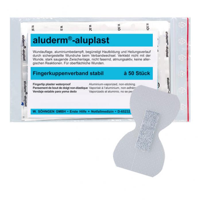 aluderm®-aluplast - stabil Fingerkuppenverband - Farbe weiß