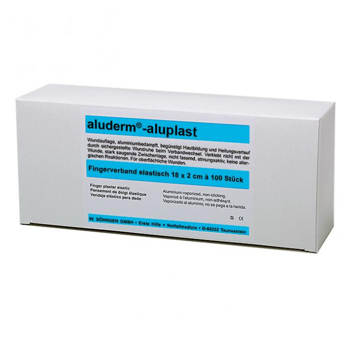 Aluderm®-aluplast elastisk finger bandage 18X2 cm - farve hvid