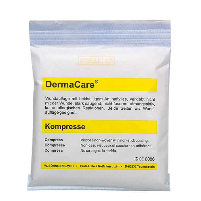 DermaCare® compress - individually - non-woven viscose - various sizes.