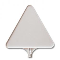 Panneau triangulaire vierge - couleur blanche