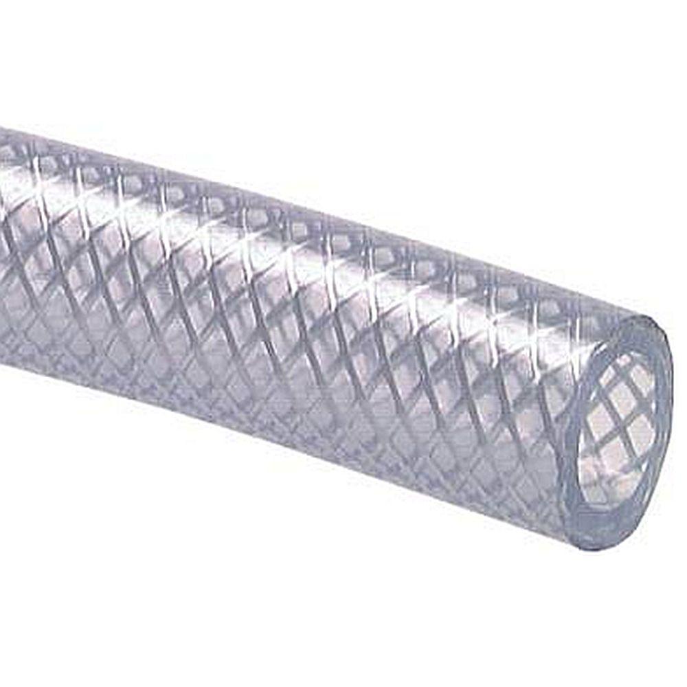 Tube PVC transparent Ø 6 mm (1/4'') - Rouleau de 5 m (16