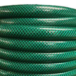 PVC- Wasserschlauch -  mit Polyestergewebeinlage - grün - Durchmesser 1" - 25 m - Preis per Rolle