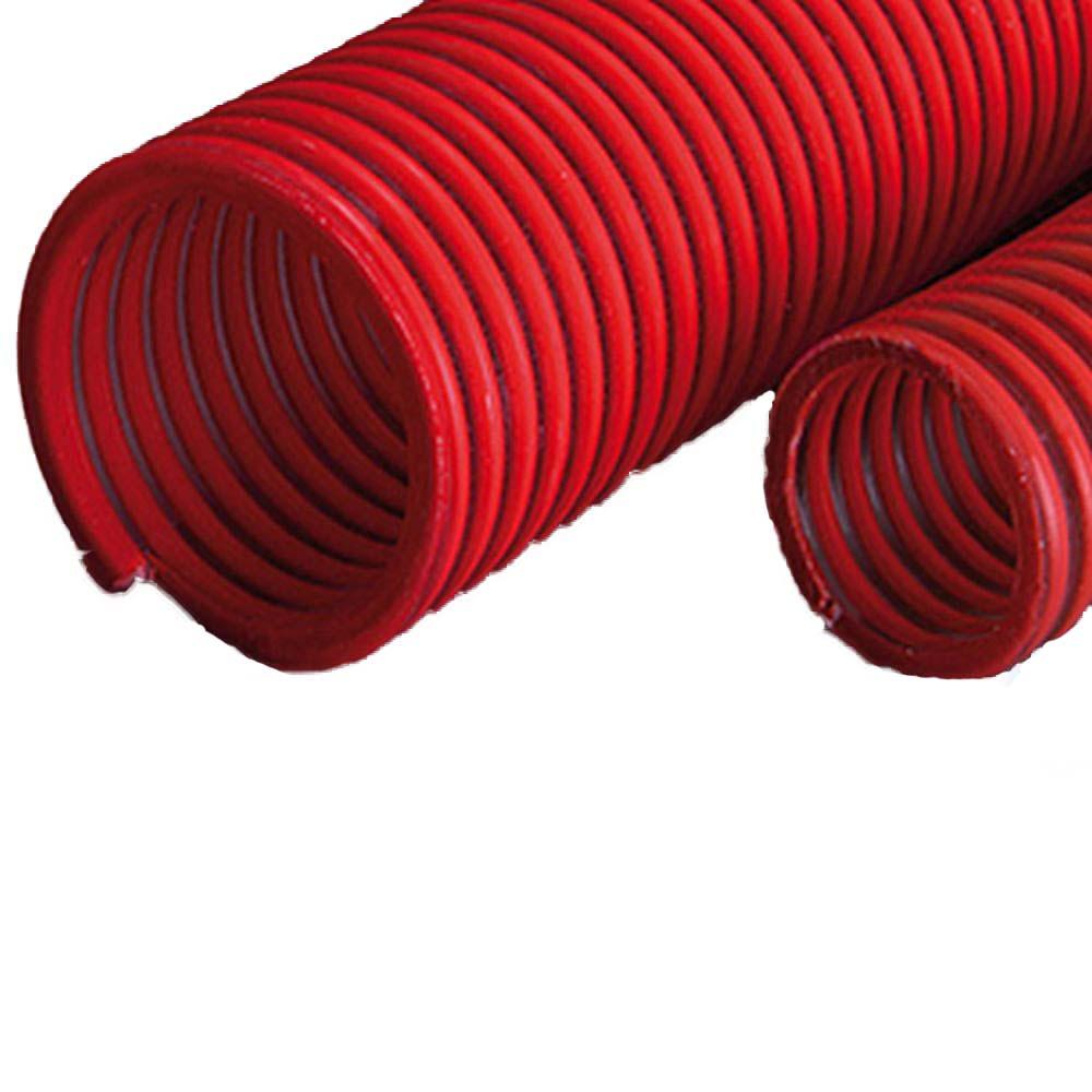 PVC-Förderschlauch - lebensmittelecht - Innen-Ø 32 bis 65 mm - Außen-Ø 40,2  bis 75,8 mm - 50 m - Preis per Rolle