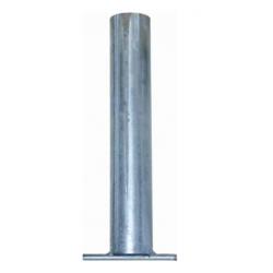 Manchon de sol - acier - pour pieu rigide - à bétonner- hauteur 400mm - galvanis