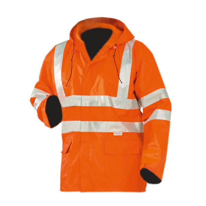 Attenzione giacca impermeabile "Warning Tempo di protezione" - Planam - 100% PES