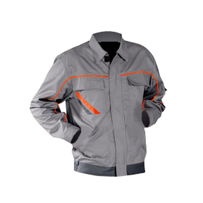 Collar jacket "Visline" - V2 - applications warning orange/warning yellow
