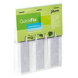 Plåster - QuickFix - textil - påfyllnadspack med 30 plåster