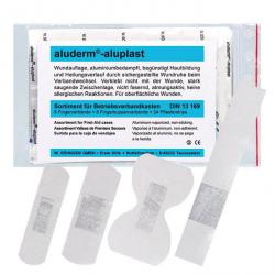 Wundpflaster asortyment - aluderm®-Aluplast - duża garderoba palca - zawartość 40 sztuk
