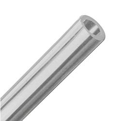 Polyuretanslange - sølv - innvendig Ø 11 mm - utvendig Ø 16 mm - 10 bar - meterpris