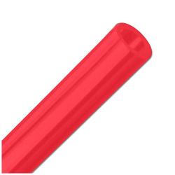 Wąż poliuretanowy - czerwony - wewnątrz Ø 2,5 do 8 mm - zewnętrzna Ø 4 do 12 mm - 11 do 16 bar - Cena za rolkę i metr