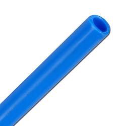 Tuyau en polyamide - bleu - dureté 61 D - Ø ext. de 3 à 15mm - en rouleau