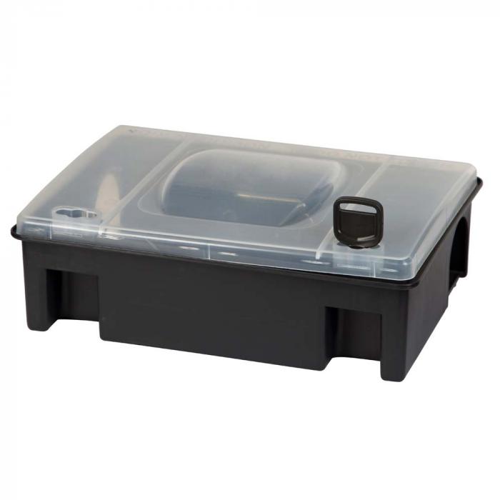 Bait station Tom/Jerry - plastic - 22 to 29.4 x 13.7 to 21.6 x 7.6 to 10.6 cm - against mice/rats