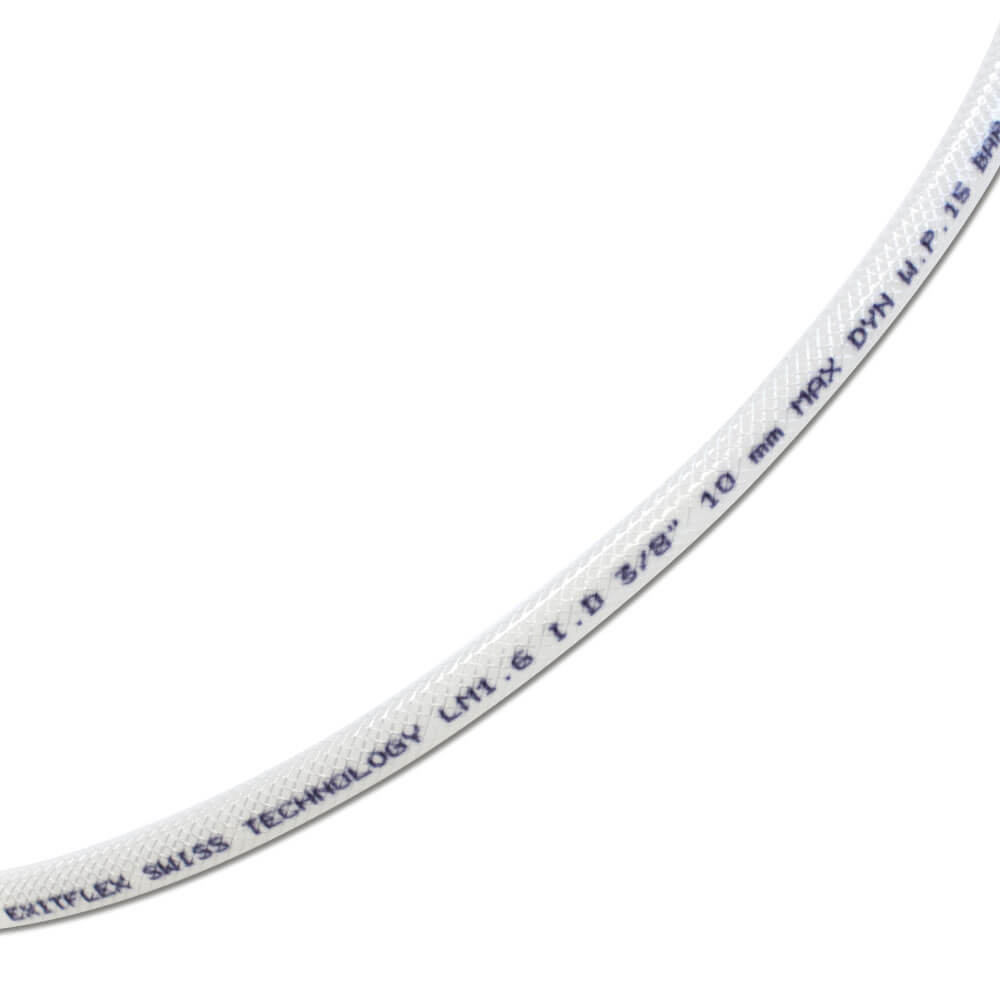 Wąż malarski LP DN10 - przezroczysty - średnica wewnętrzna 9,6 mm - średnica zewnętrzna 14 mm - 15 bar - cena za rolkę