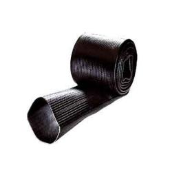 Mantex® Flachschlauch - schwarz - Innen-Ø 21,5 bis 26,4 mm - Wandstärke 1,6 mm - Preis per Meter und Rolle