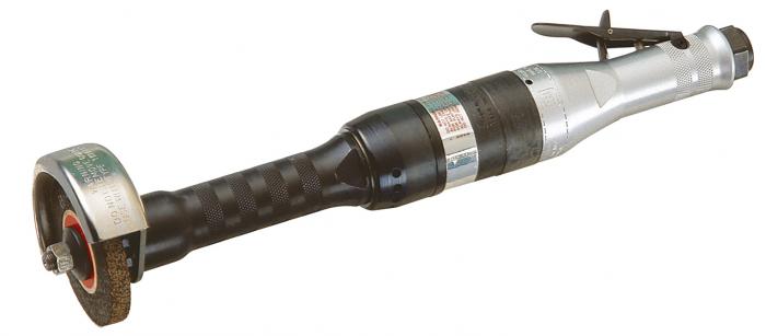 Industrial pneumatic straight grinders long 61H - 75 mm wheels