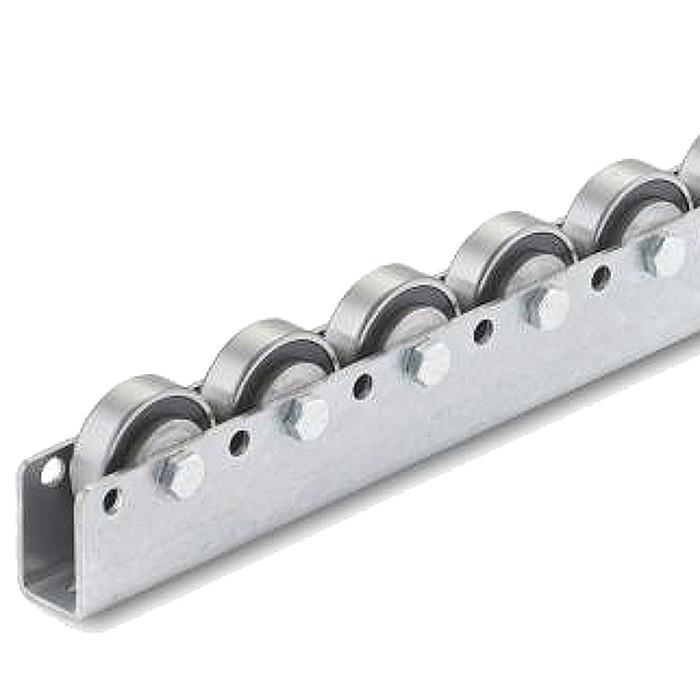 Heavy duty roller track - lifting capacity 655 kg - ball bearings as a support role