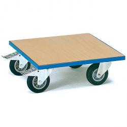 Roll platform - wooden floor - carrying capacity 400 kg