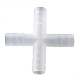 tubo trasversale raccordo - PP - per Ø 3 a 15 mm - fino a + 135 ° C - 10 pezzi - il prezzo per confezione