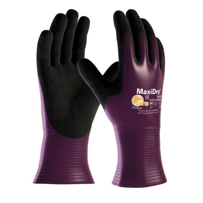 MaxiDry® - Rękawice nitrylowe - pełni powlekane PPE - Kategoria III - cena za parę