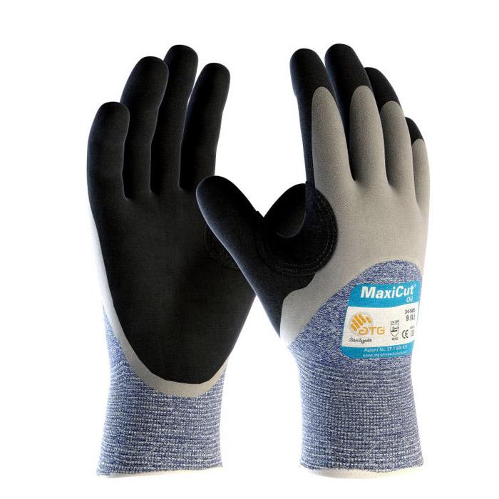 MaxiCut® Oil ™ - Snit resistente strikkede handsker - klasse 5 - pris per par