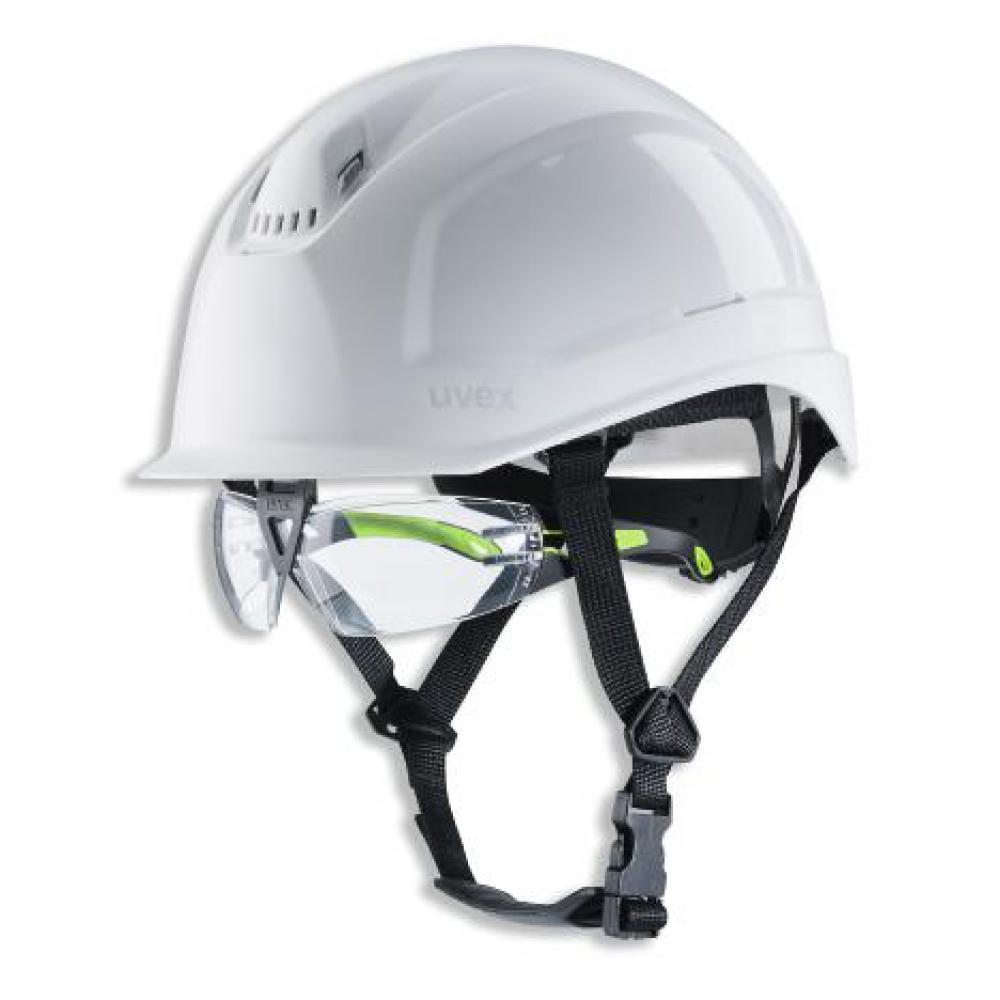 Frderfhiger hjelm Uvex pheos S-KR IES - med kort top - goggle holder og IES