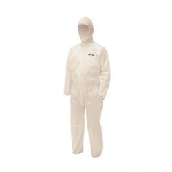 Kleenguard Overall A50 - Breath-proof protective suit with hood - white - S to 3XL