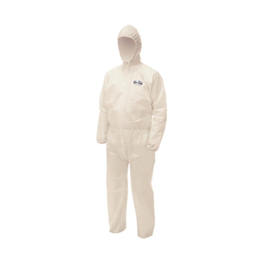 Kleenguard A50 UNE COMBINAISON - Vêtement de protection respirant avec capuche - blanc - S à 3XL