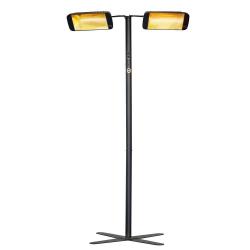 Infrared parking heater "Helios Tower" - Amber Light - 3000 W - IP20 - anthracite
