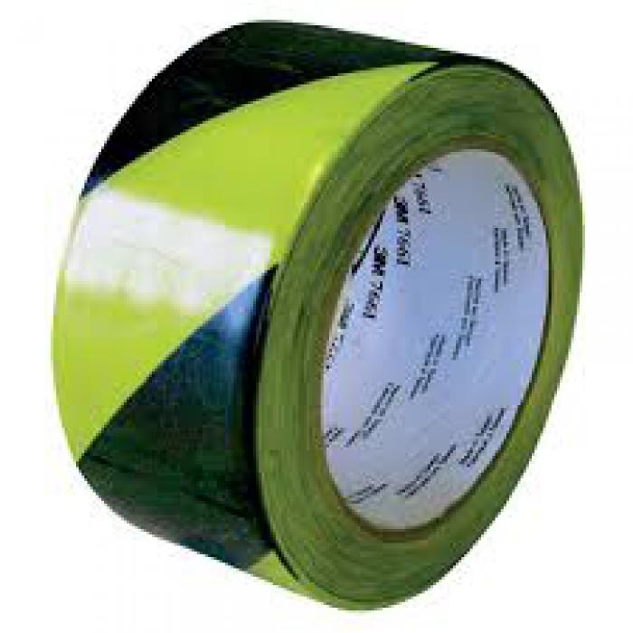 Märkning Tape 3M Scotch - mjuk PVC tejp 766i - svart / gul eller röd / vit - via VE