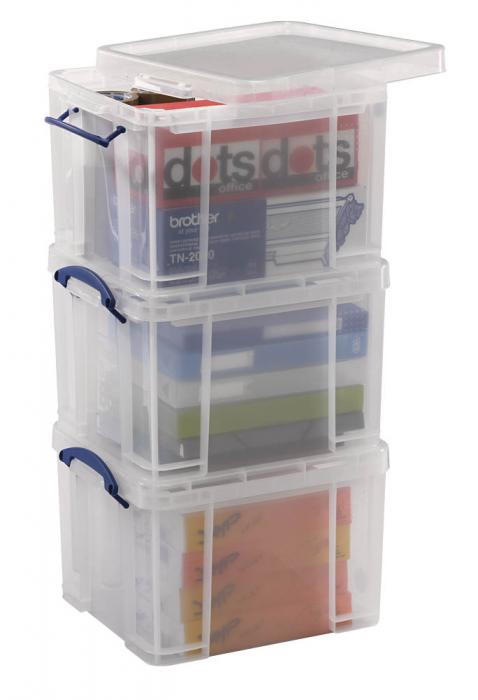 Opbevaring bokse opbevaringsboks kasser med låg - 20 størrelser