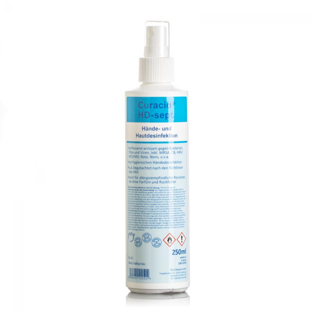 Hand sanitizer - Curacid® HD Sept - bactericidal, fungicidal and virucidal