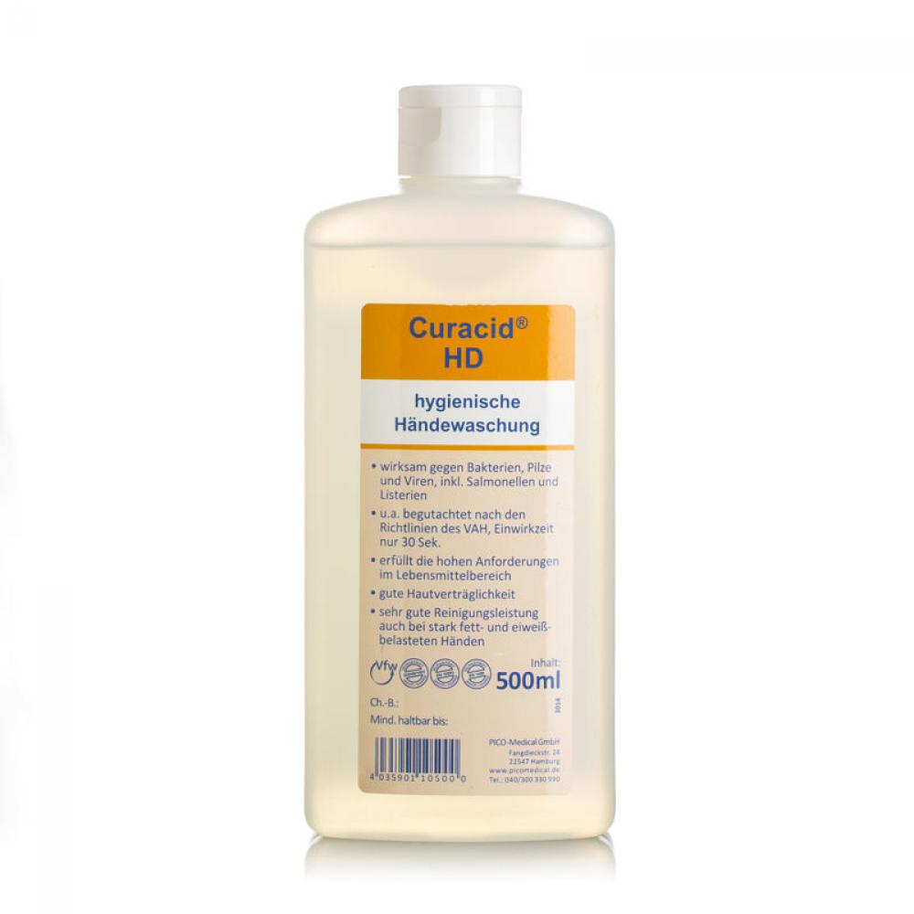 Higieniczne rąk - balsam HD Curacid® - umyć i zdezynfekować