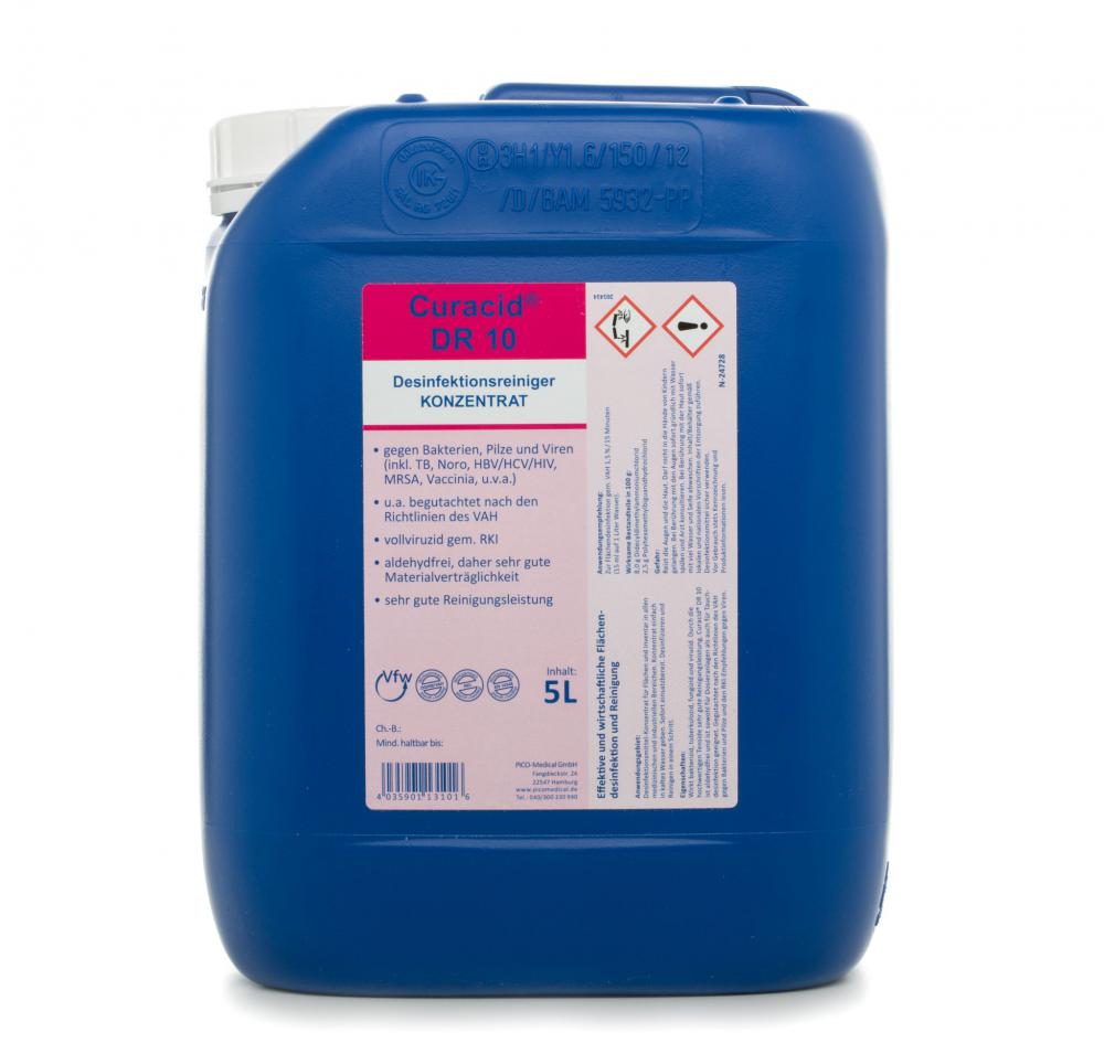 Detergente disinfettante - Curacid® DR10 - per il settore medicale