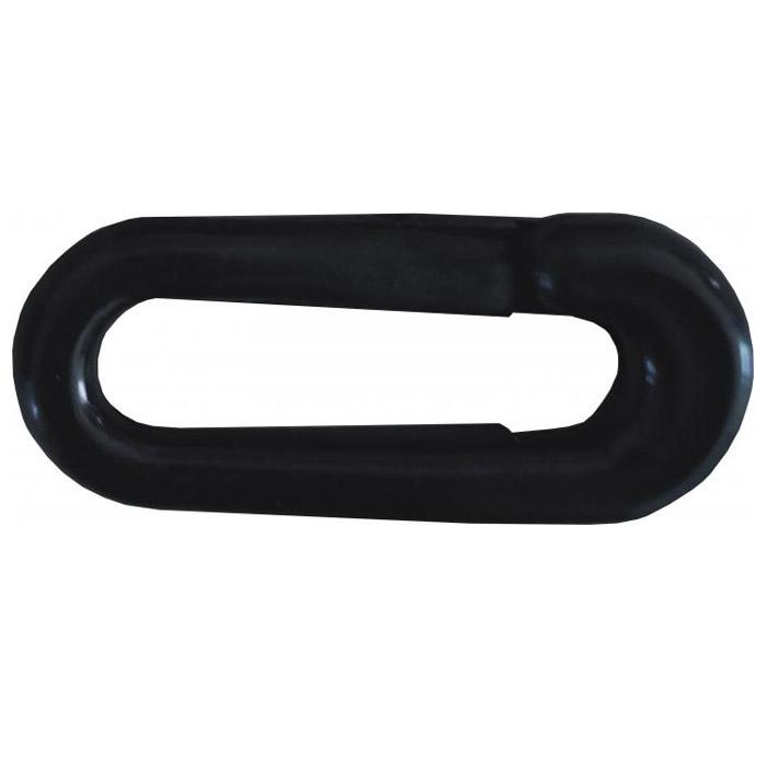 collegamento di sicurezza per la catena di plastica - 6 mm nero / rosso - per pc o 100 pezzi ..