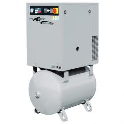 Skruvkompressorer - 10 bar - 700-1900 l / min - med pannan - 5,5 till 15 kW - MASTER LINE