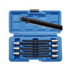 TX-ball head screwdriver insert bit range - 6.3 (1/4 ") - 7 pcs.