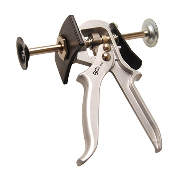 Brake piston reset tool for floating calipers