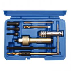 Glow plug disassembly tool kit M9 - 9 pcs.