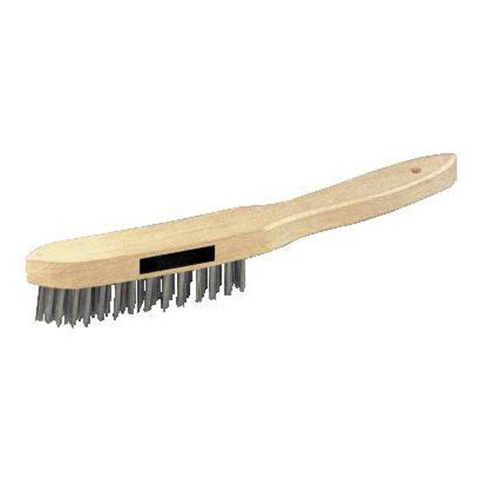 Wire hand brush - Steel - Number of rows 2 to 6 - fill material Straight
