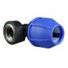 Angle connector - polypropylene / brass - for PE pipes - pipe Ã˜ 20 to 32 mm - IG G 3/4 "to G 1" - PN 16