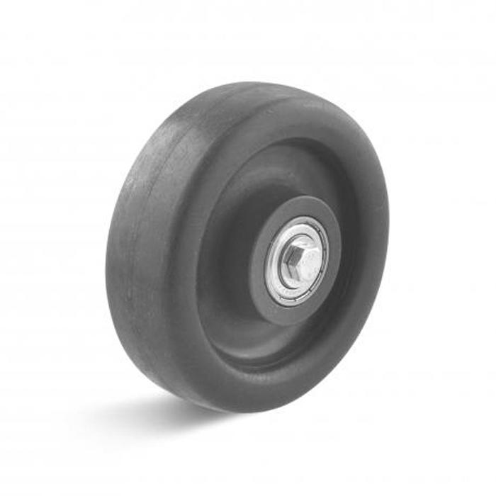 Polyamidhjul - med 2 kuglelejer - elektrisk ledende - hjul Ø 80 til 200 mm - bæreevne 200 til 1000 kg