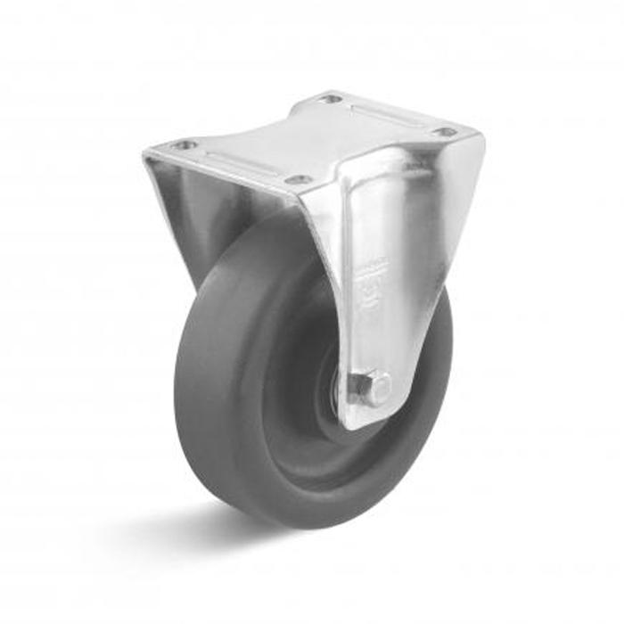 Fixed castor - polyamide - electr. Conductive - wheel Ã˜ 80 to 200 mm - construction height 108 to 245 mm - load capacity 200 to 500 kg